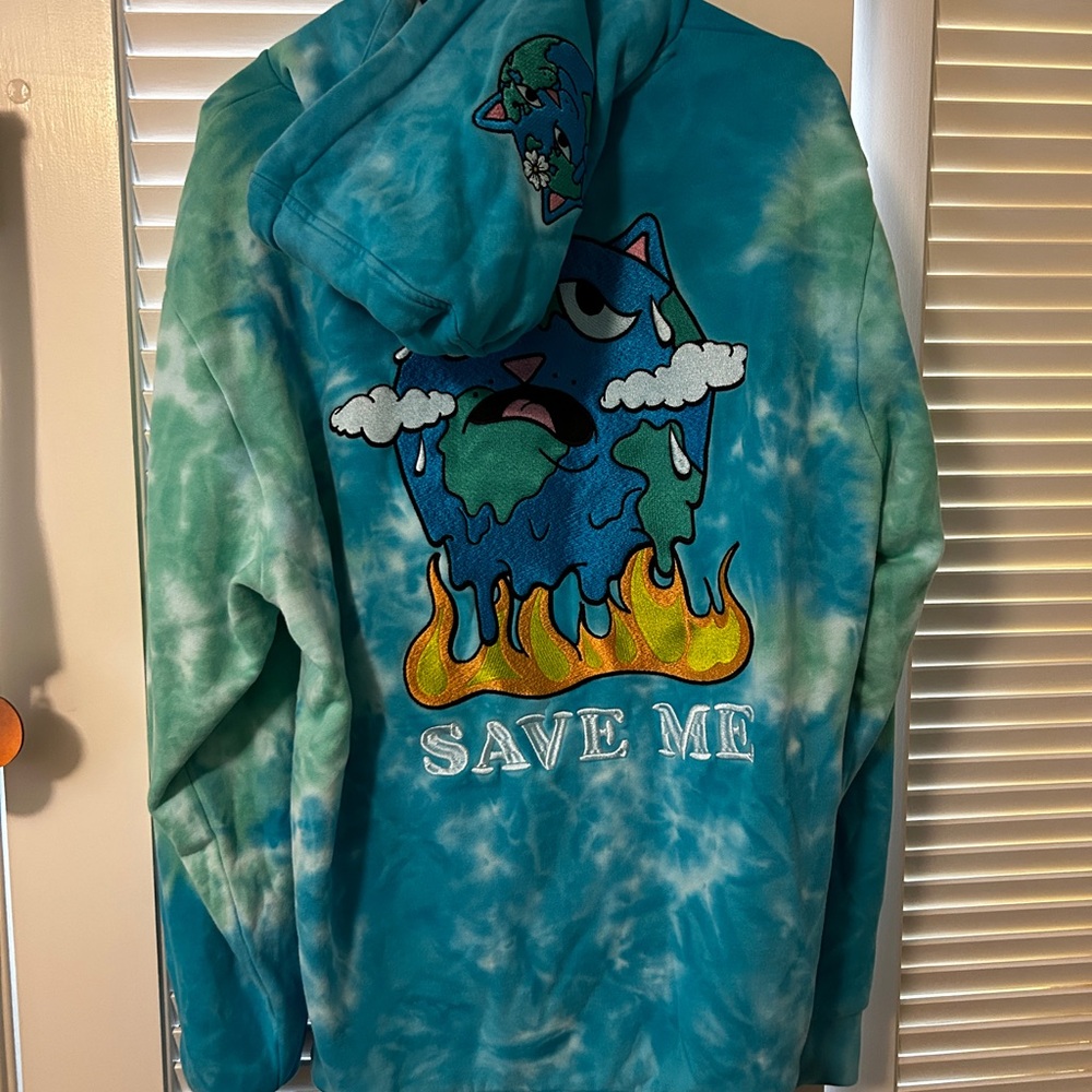RIPNDIP EARTH DAY HOODIE (BRAND NEW)